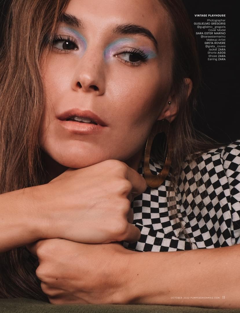 Greta Rovere Make Up Artist Per Il Progetto PUMP MAGAZINE (EDITORIALE)